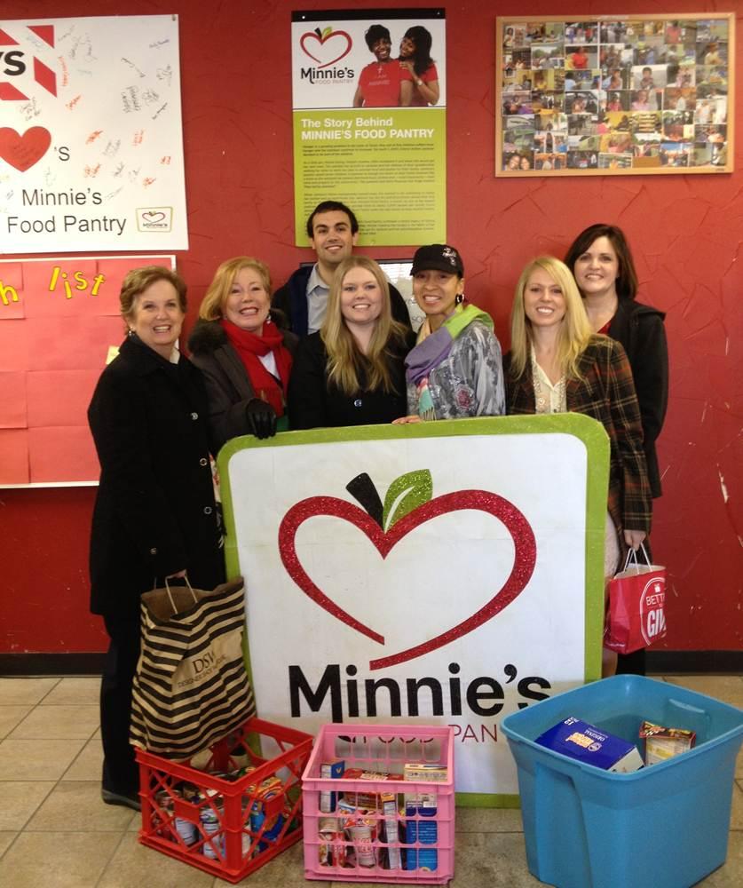 Inspire Financial Group makes special delivery to Minnie's Food Pantry