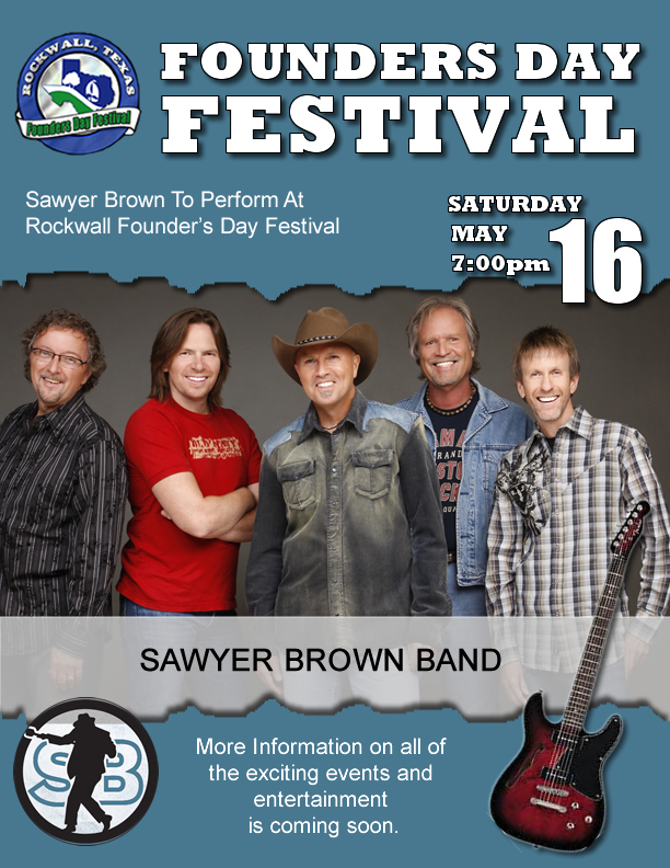 Rockwall Founders Day Festival musical lineup announced Blue Ribbon News