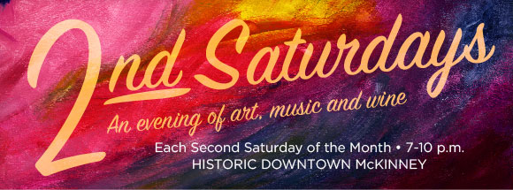 Second Saturday event in historic downtown McKinney