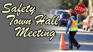 Safety Town Hall Meeting at Williams MS, Feb. 28