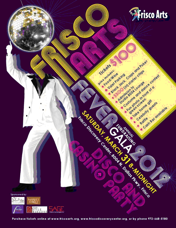Frisco Arts Fever gala features disco, casino party