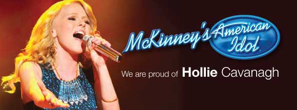 Parade for McKinney’s American Idol Hollie Cavanagh
