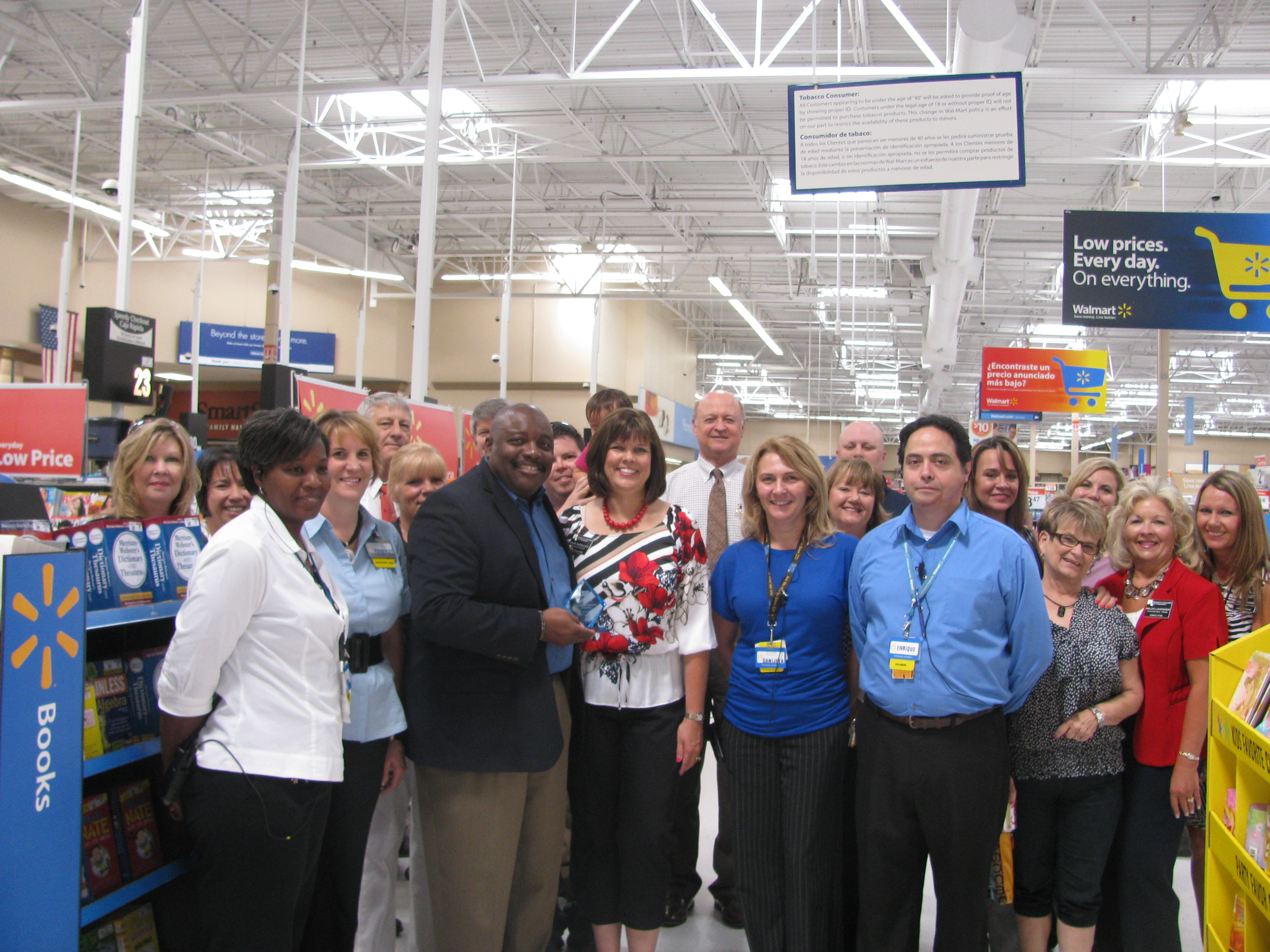 Rowlett Chamber honors Walmart as Business of the Month