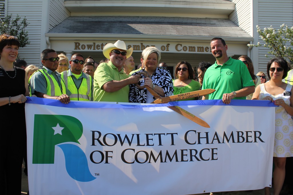Rowlett Chamber new member, Waste Management Blue Ribbon News
