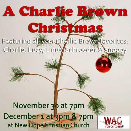 WAG to host auditions for ‘Charlie Brown Christmas’