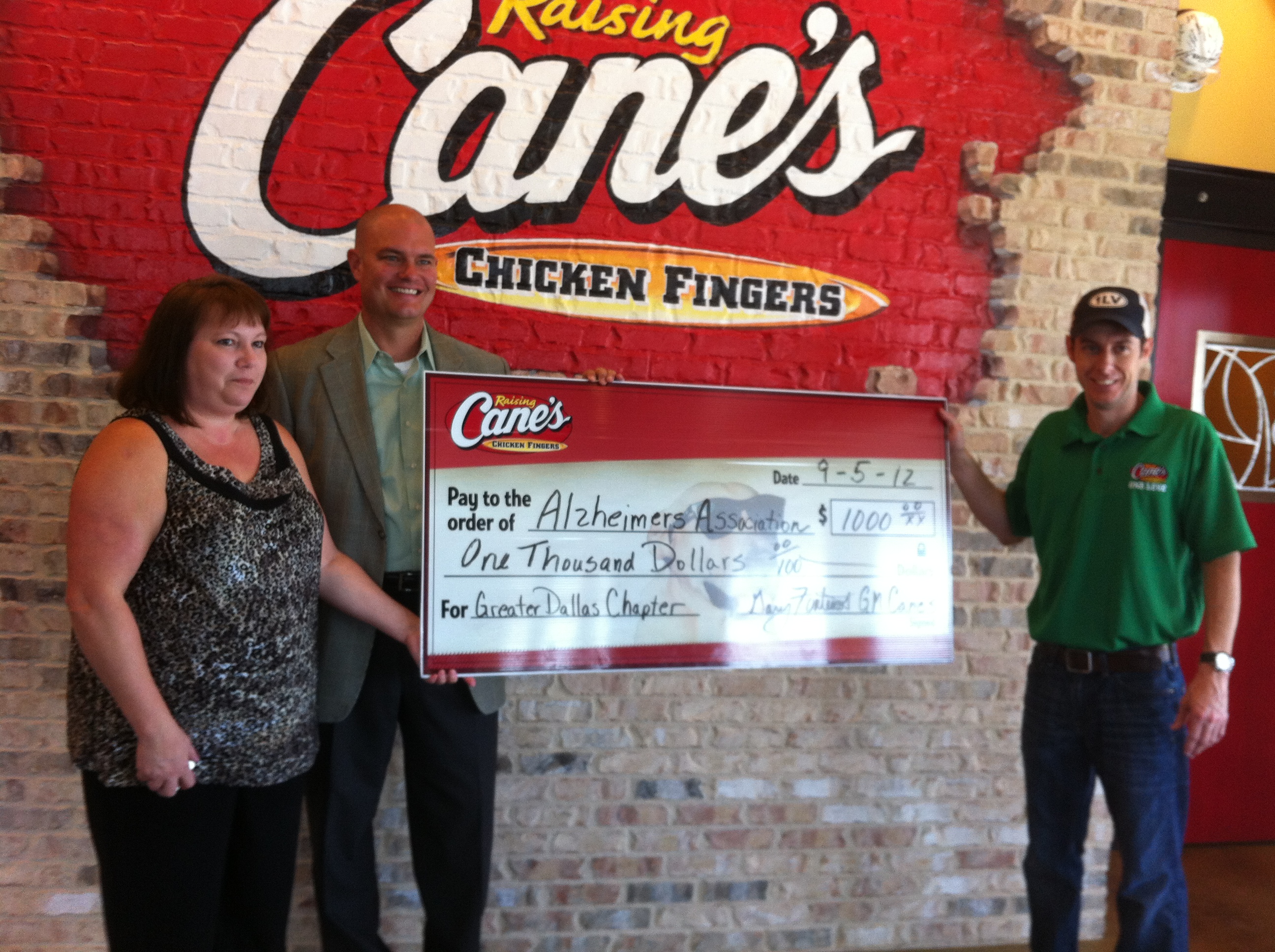 Winning big at Raising Cane’s in Rowlett Blue Ribbon News