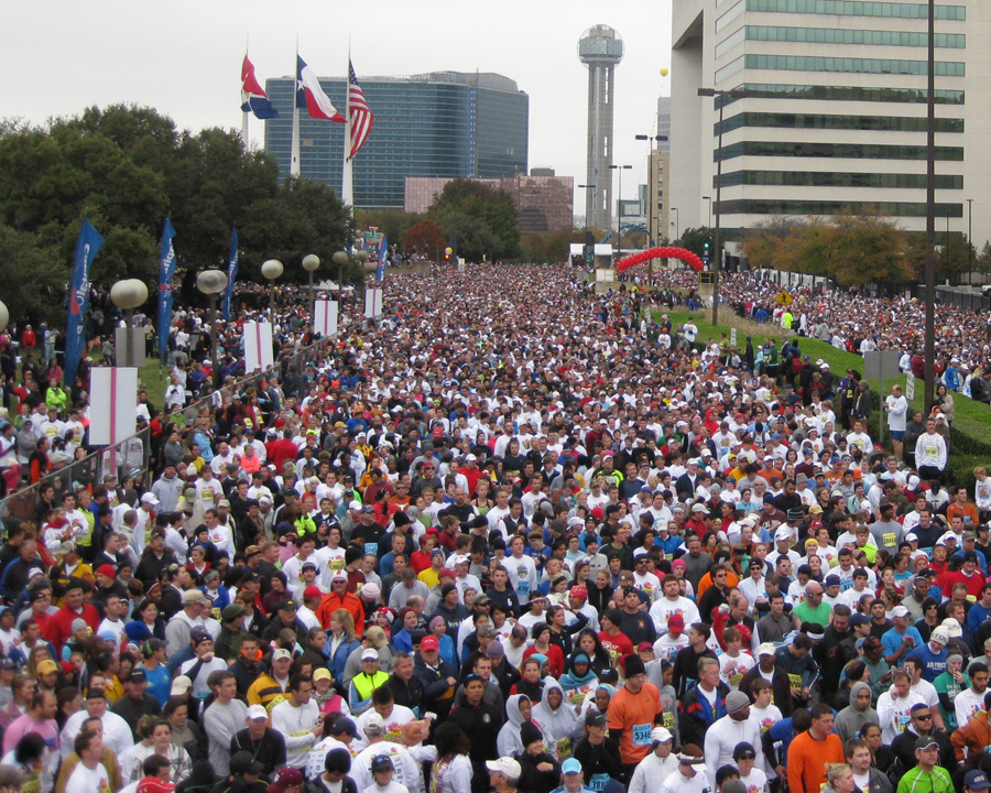 For nearly 40,000 people, Thanksgiving Day begins with Dallas YMCA