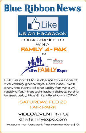 Win FREE Family 4-Pak to DFW Family Expo at Fair Park