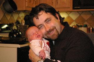 Scott Gill Mug with baby