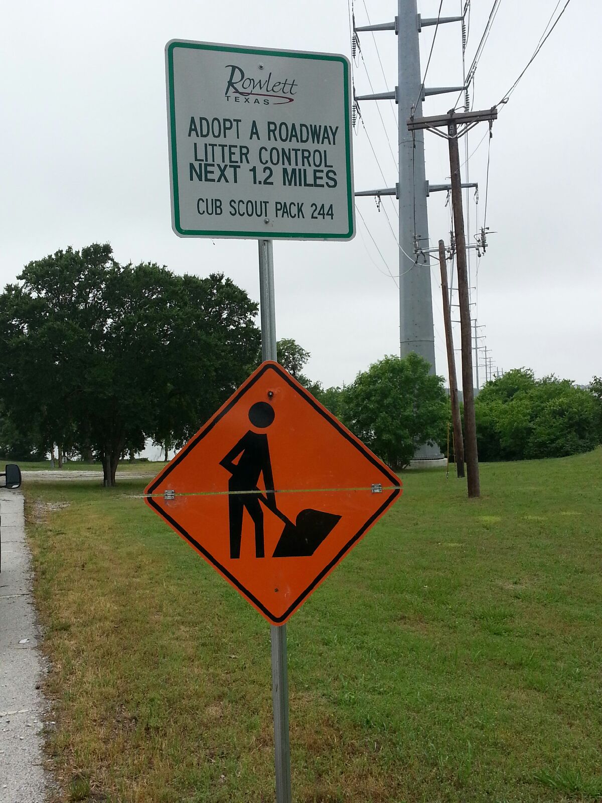 Adopt-A-Road Sign