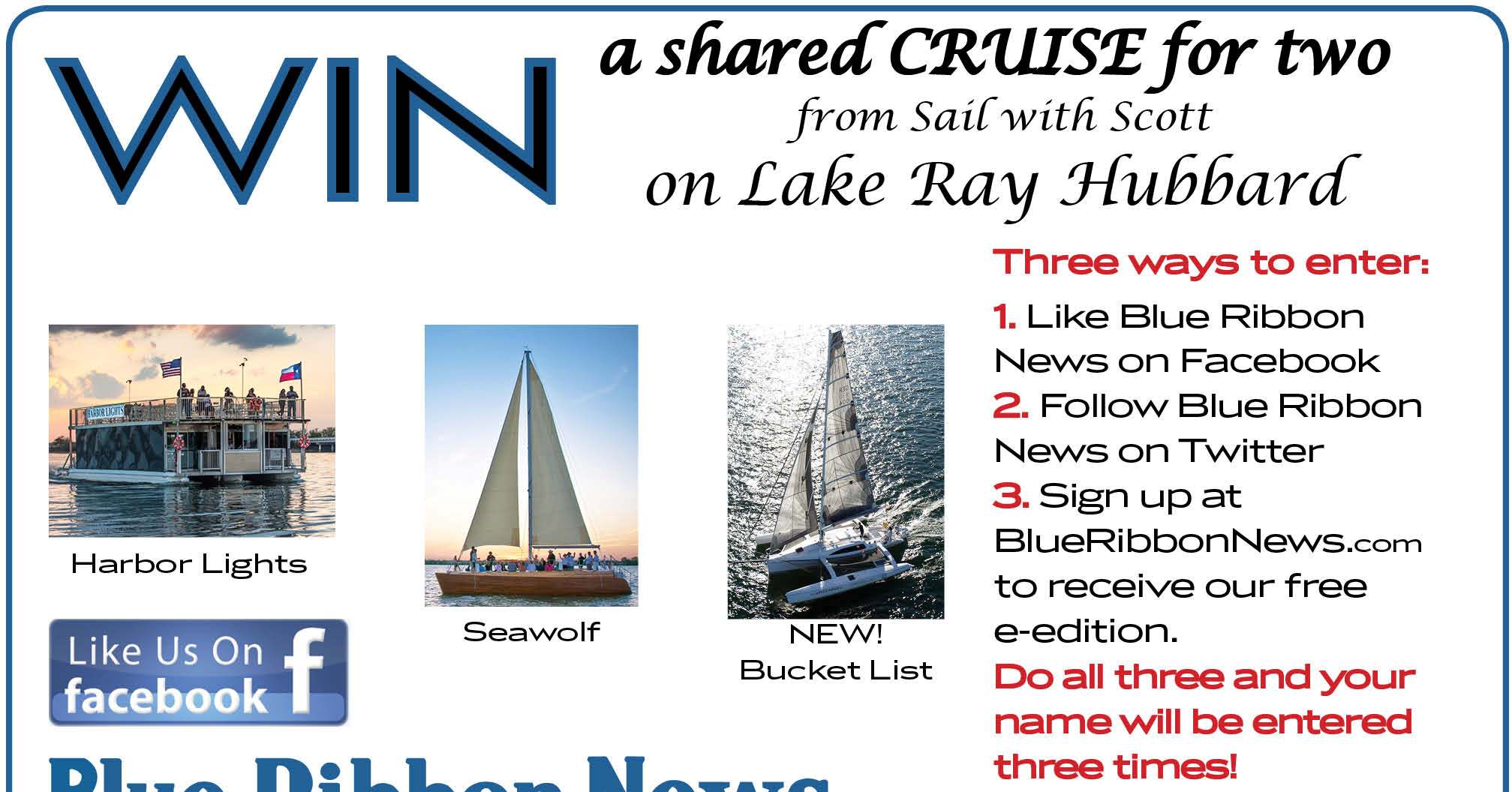 Win cruise aboard Seawolf, Harbor Lights or Bucket List