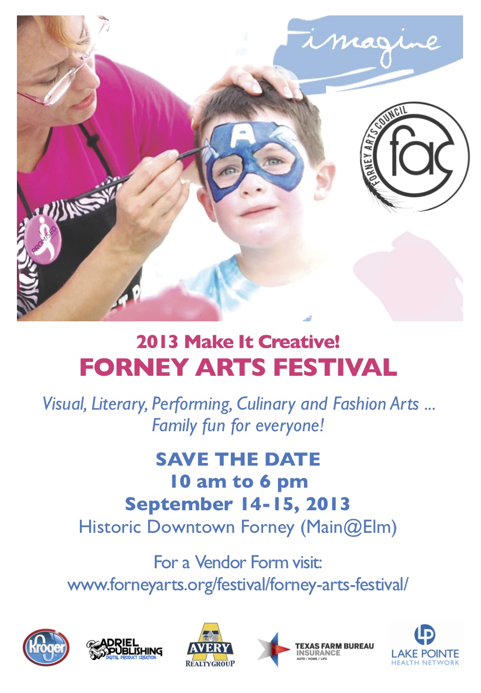 Forney Arts Festival Sept 14-15