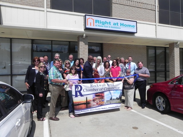 Chamber welcomes Right At Home Rockwall