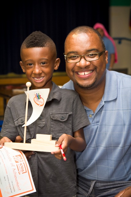 Nebbie Williams celebrates fathers with special Dads & Kids event
