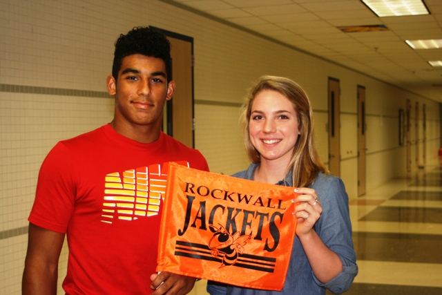 Rockwall Jacket Backers select Athletes of the Month