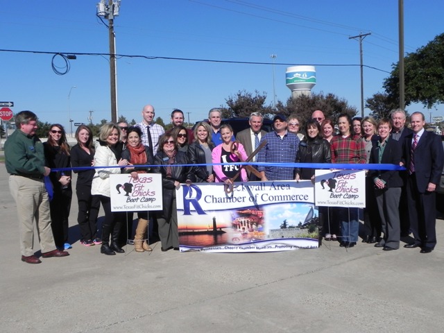 Chamber hosts ribbon cutting for Texas Fit Chicks