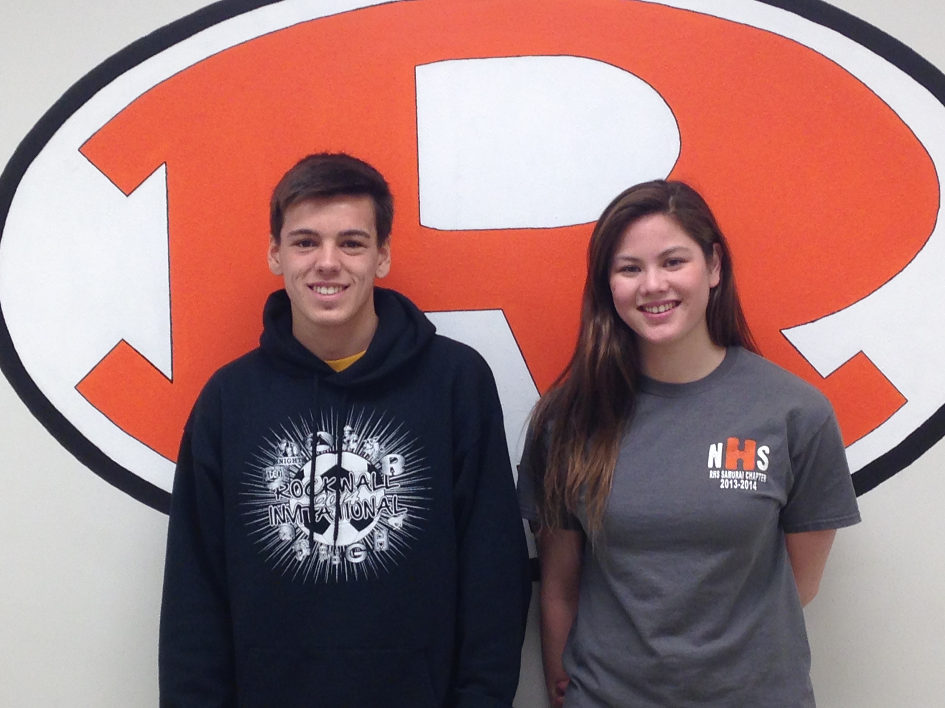 Rockwall Jacket Backers name Athletes of the Month