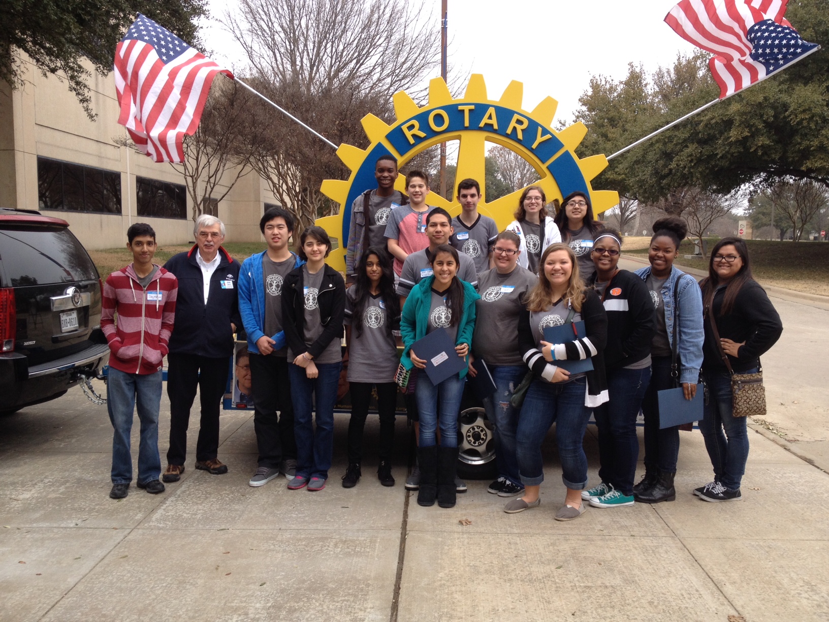 Rockwall Interact students attend Peace Symposium