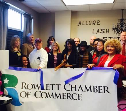 Rowlett Chamber welcomes Allure Lash Studio