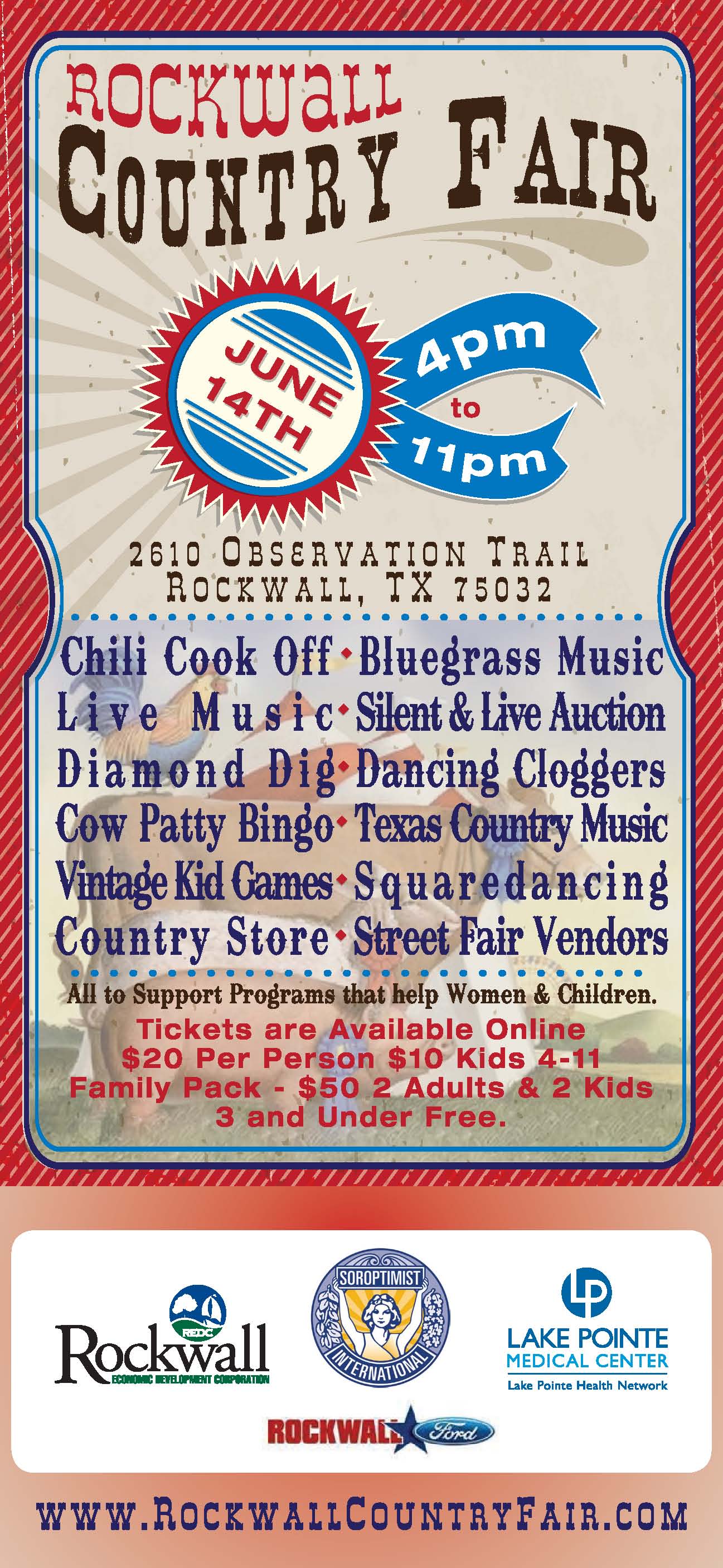 Limited tickets for Rockwall Country Fair June 14 – Blue Ribbon News