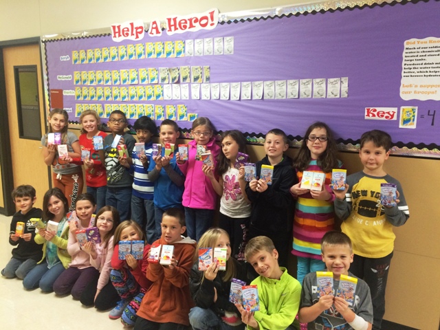 Celia Hays Elementary students ‘Help A Hero’ – Blue Ribbon News