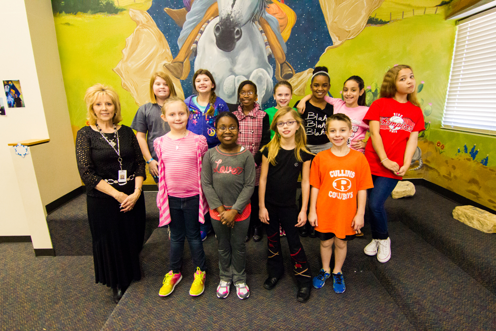 CullinsLake Pointe students have voting party Blue Ribbon