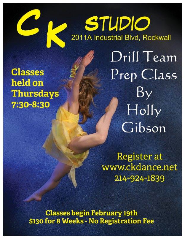 Drill Team Prep Class offered at Rockwall dance studio Blue Ribbon News