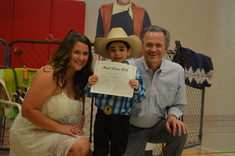 Rockwall YMCA Angel Campers end summer camp with boot scootin’ party