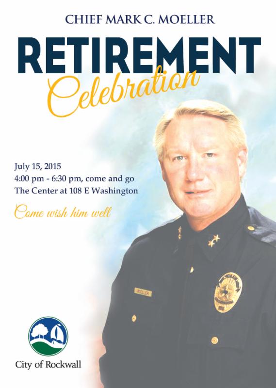 Community welcome at Rockwall Police Chief's Retirement ...