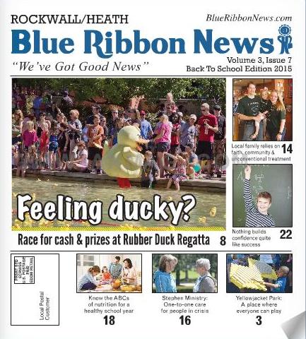 Blue Ribbon News back-to-School print edition hits mailboxes throughout Rockwall and Heath