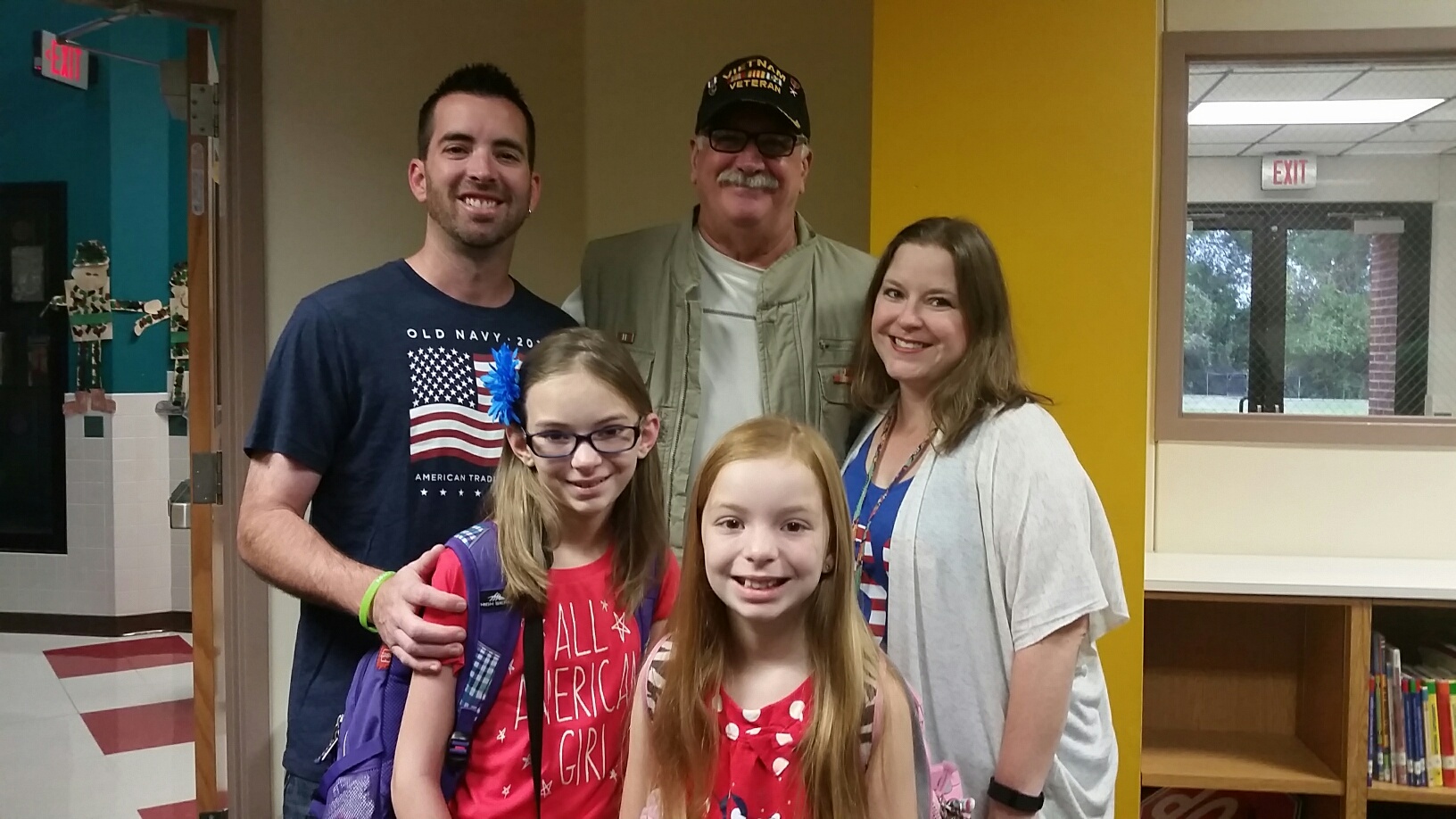 Donuts with Veterans at CullinsLake Pointe Elementary Blue Ribbon News