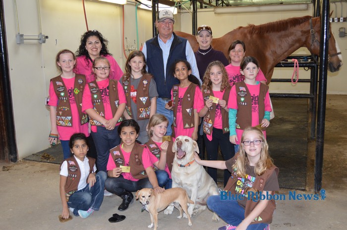 Local equestrian facility treats Girl Scouts troop to fun tour