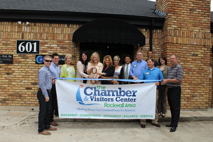 Ribbon cutting welcomes Counseling for Healthy Minds to Rockwall