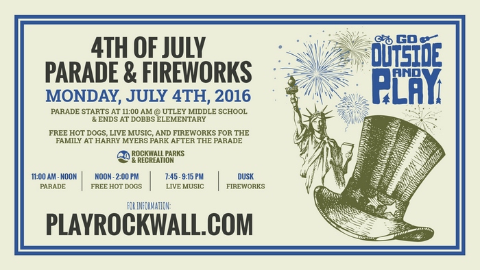 PARADE ROUTE MAP: City of Rockwall July 4th Parade