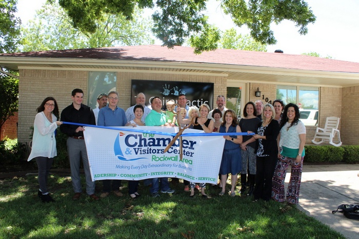 Chamber ribbon cutting welcomes T3 Chiropractic to Rockwall