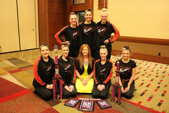 Heath Highsteppers earn multiple honors at Crowd Pleaser Officer Camp