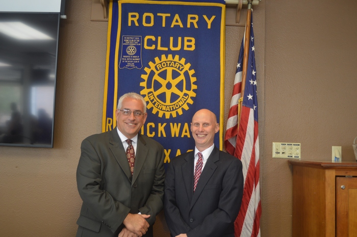 Rockwall Rotary welcomes new club president