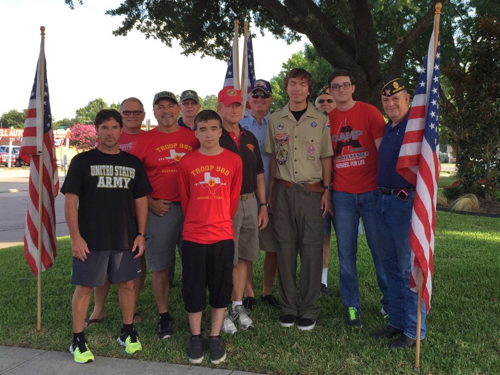 American Legion, Boy Scouts place flags for the Fourth Blue Ribbon News