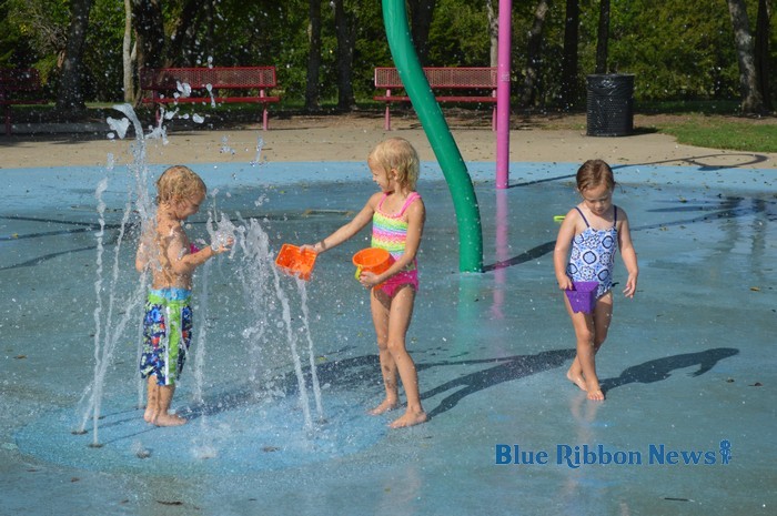Toddlers enjoy a splashin’ good time at Early Childhood PTA Round Up