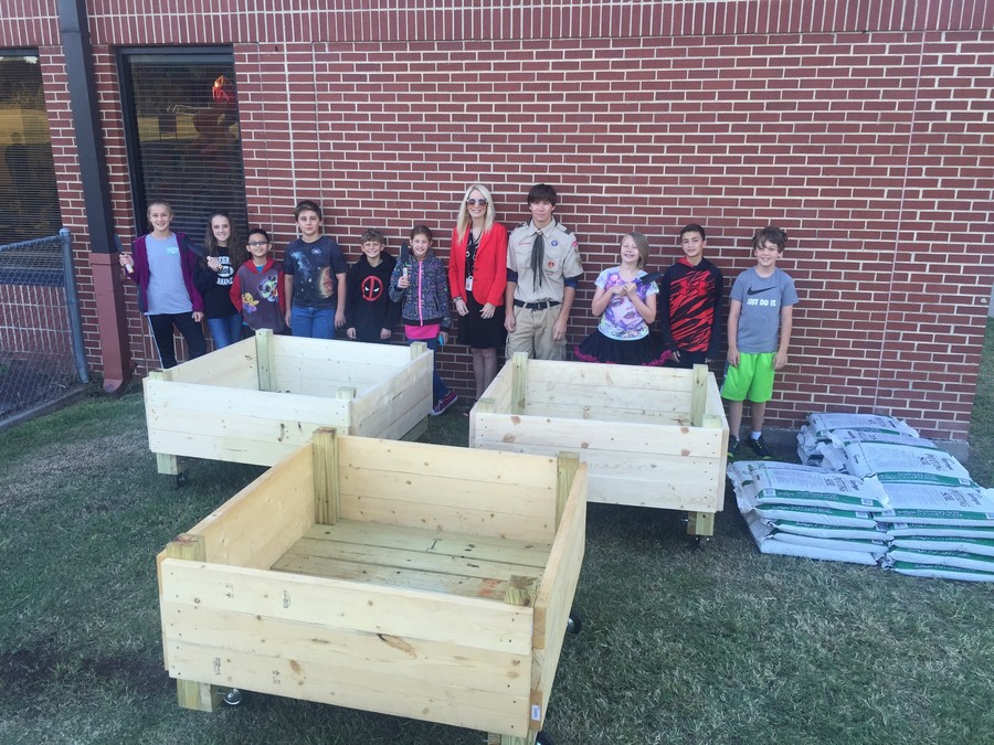 Former student donates Eagle Scout Project to Cullins Elementary