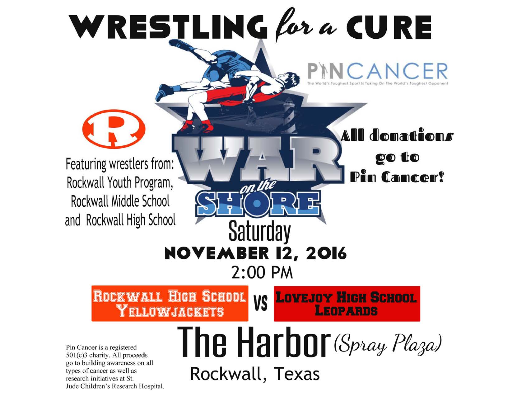 War on the Shore Nov 12 at Rockwall Harbor Blue Ribbon News
