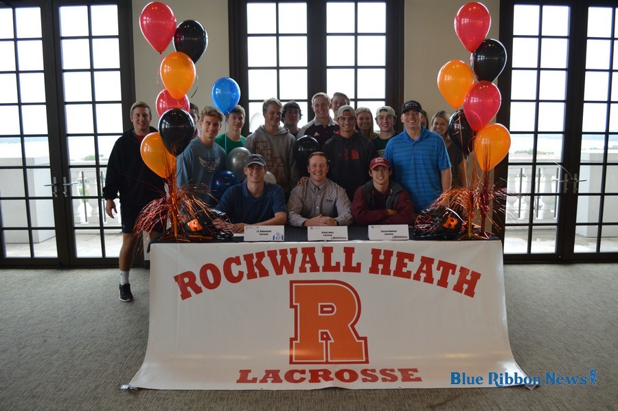 Rockwall Lacrosse players sign National Letters of Intent