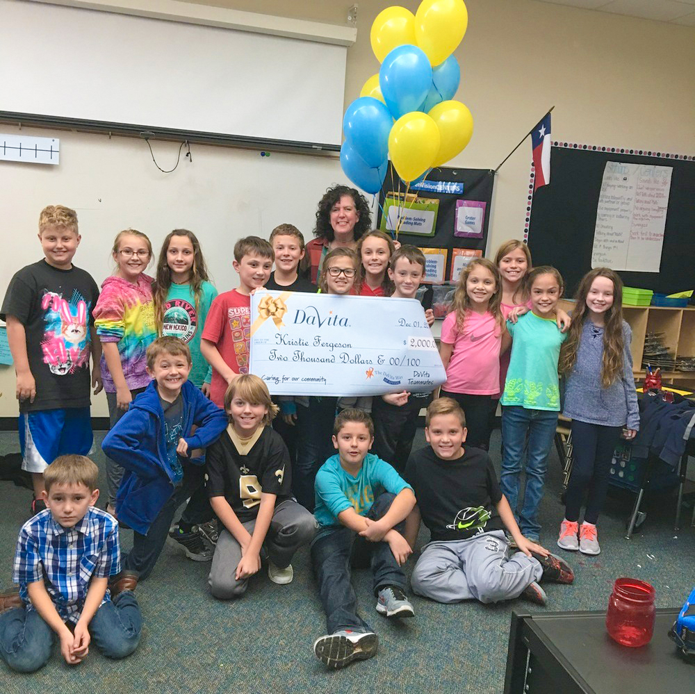 Davita grant to bring flexible seating options to Shannon 4th grade classroom