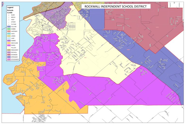 Rockwall ISD Board approves attendance zone for Elementary School 14