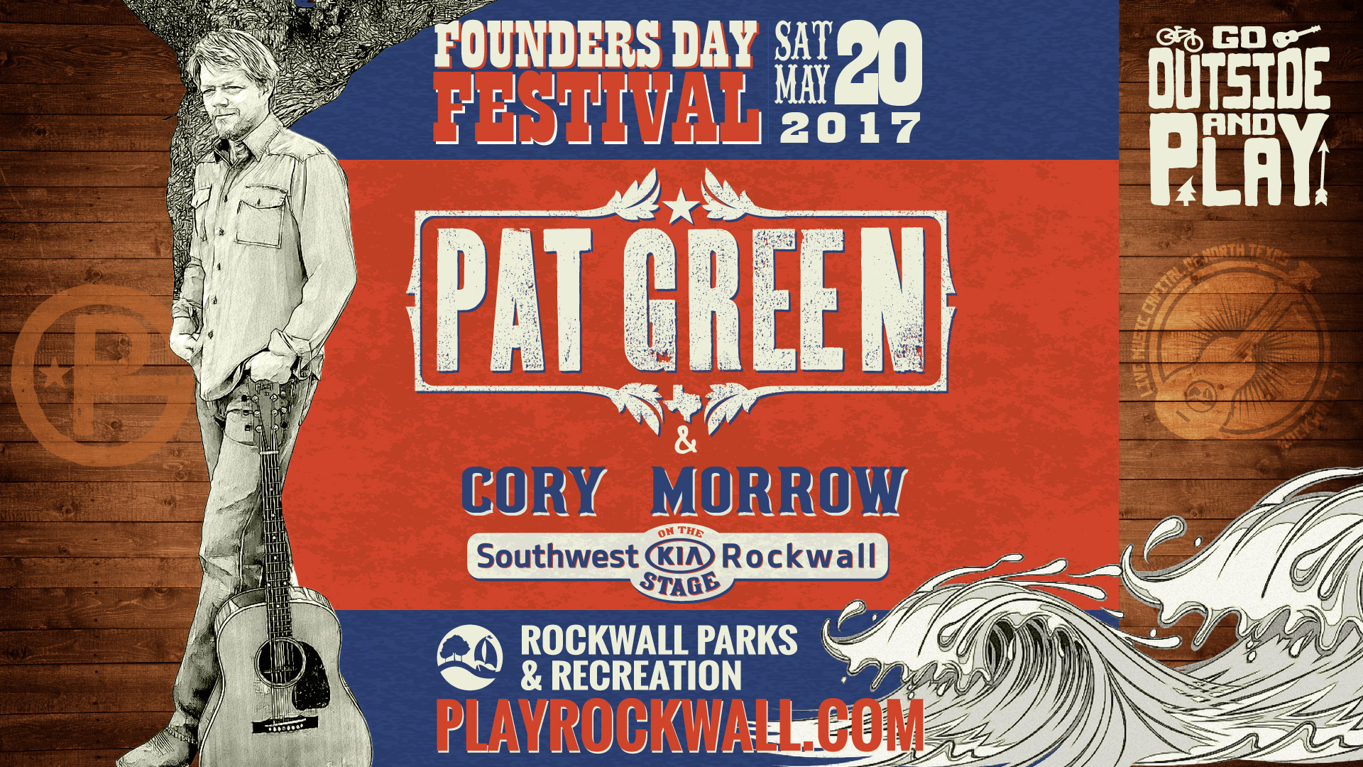 Pat Green set to take Southwest KIA stage at Rockwall Founders Day