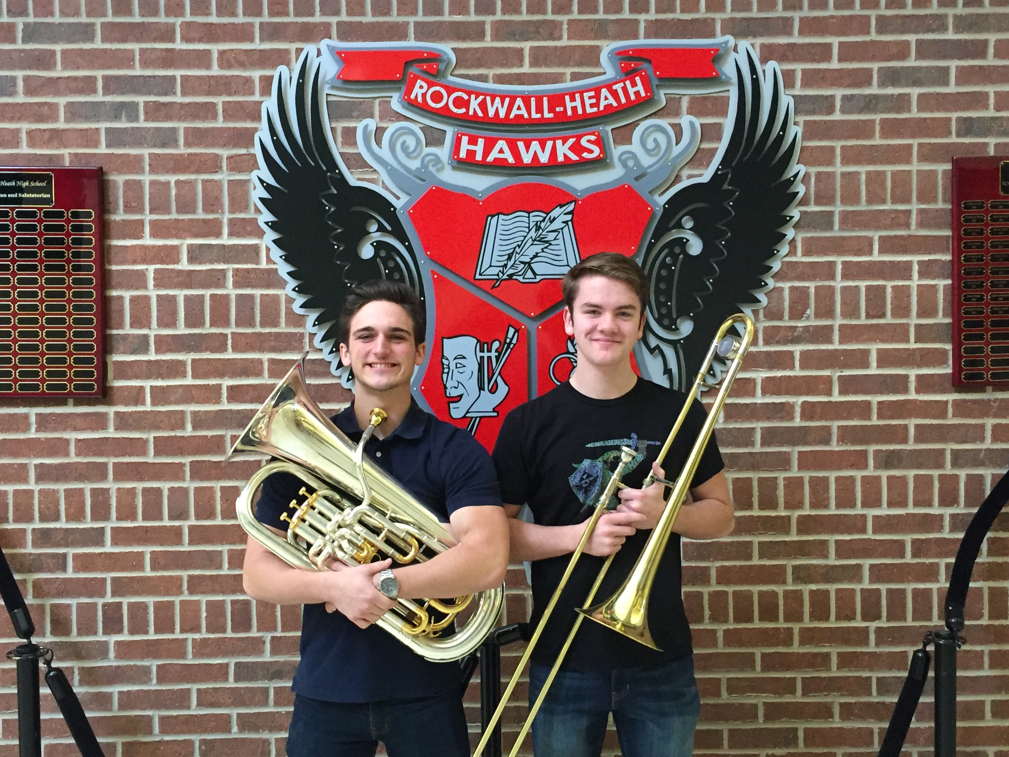 Rockwall-Heath Mighty Hawk Band Members selected to All-State Band