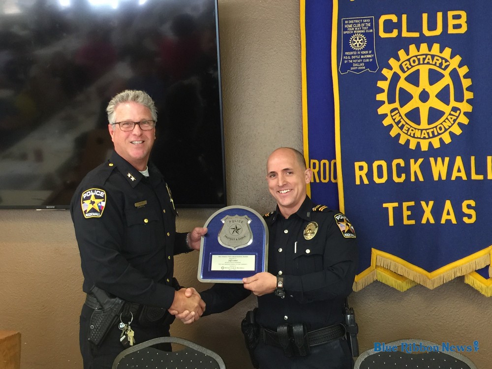 Rockwall County first responders honored at Rotary