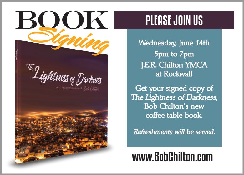 Book signing: The Lightness of Darkness by Bob Chilton