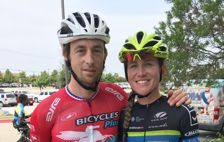 Husband and wife finish first in Hot Rocks Bike Ride