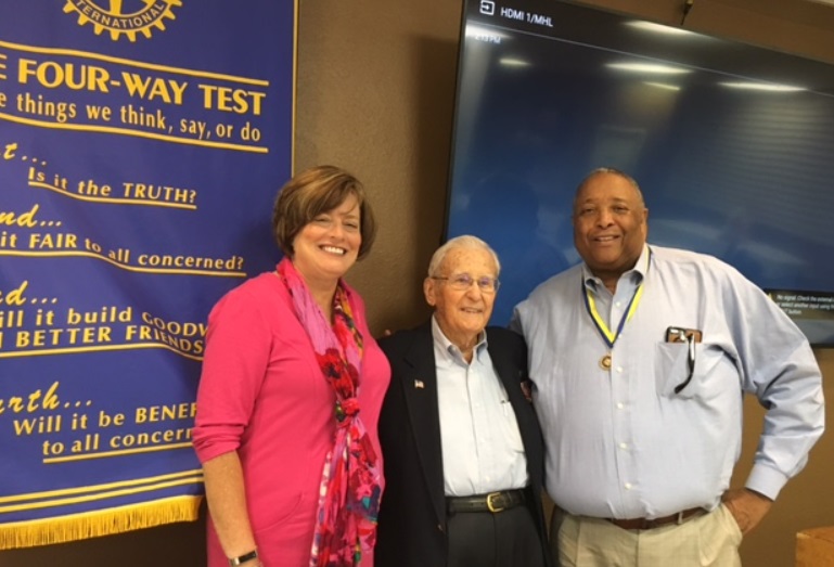 Breakfast Rotary welcomes WWII veteran at Aug. 1 meeting